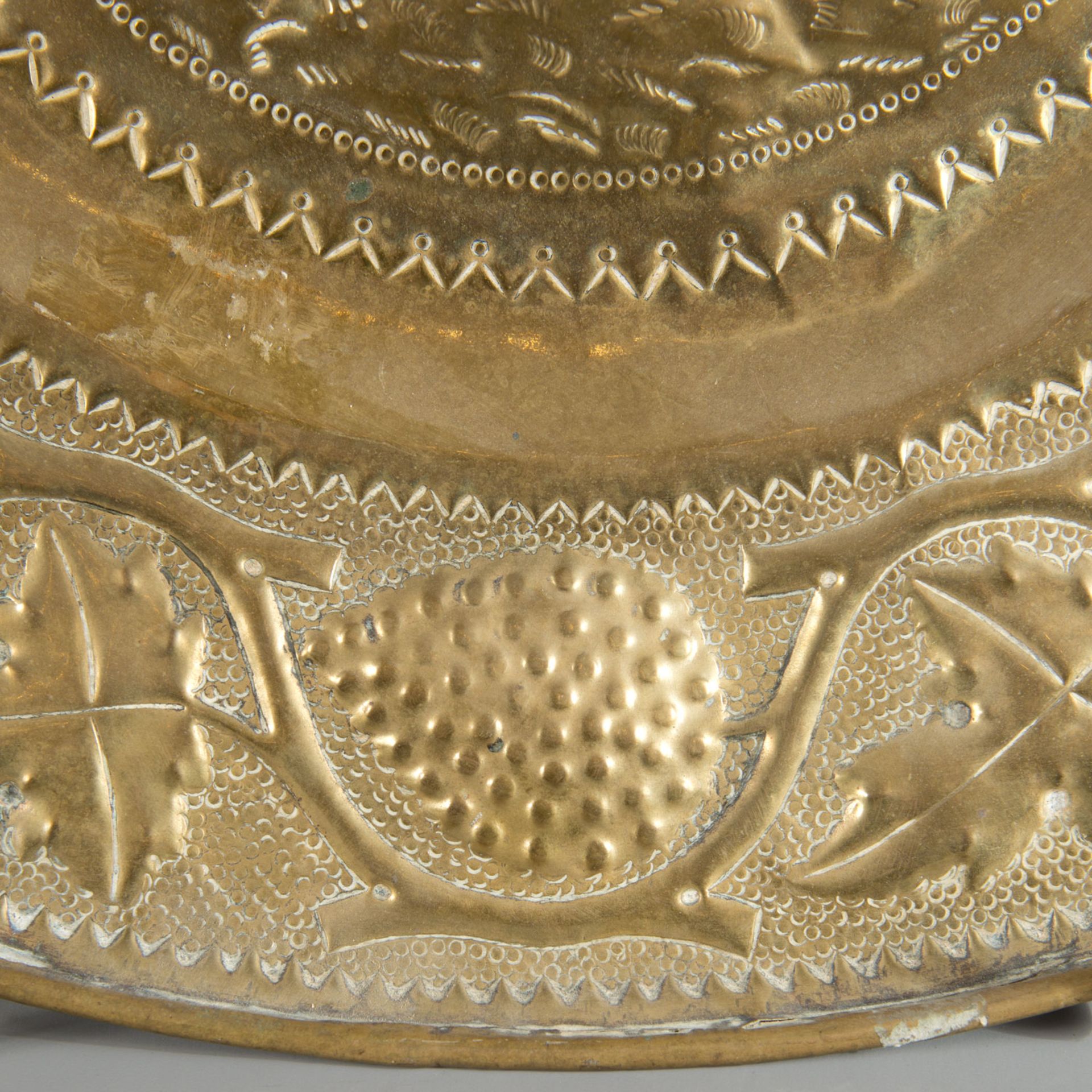 Dutch brass dish - Bild 3 aus 3