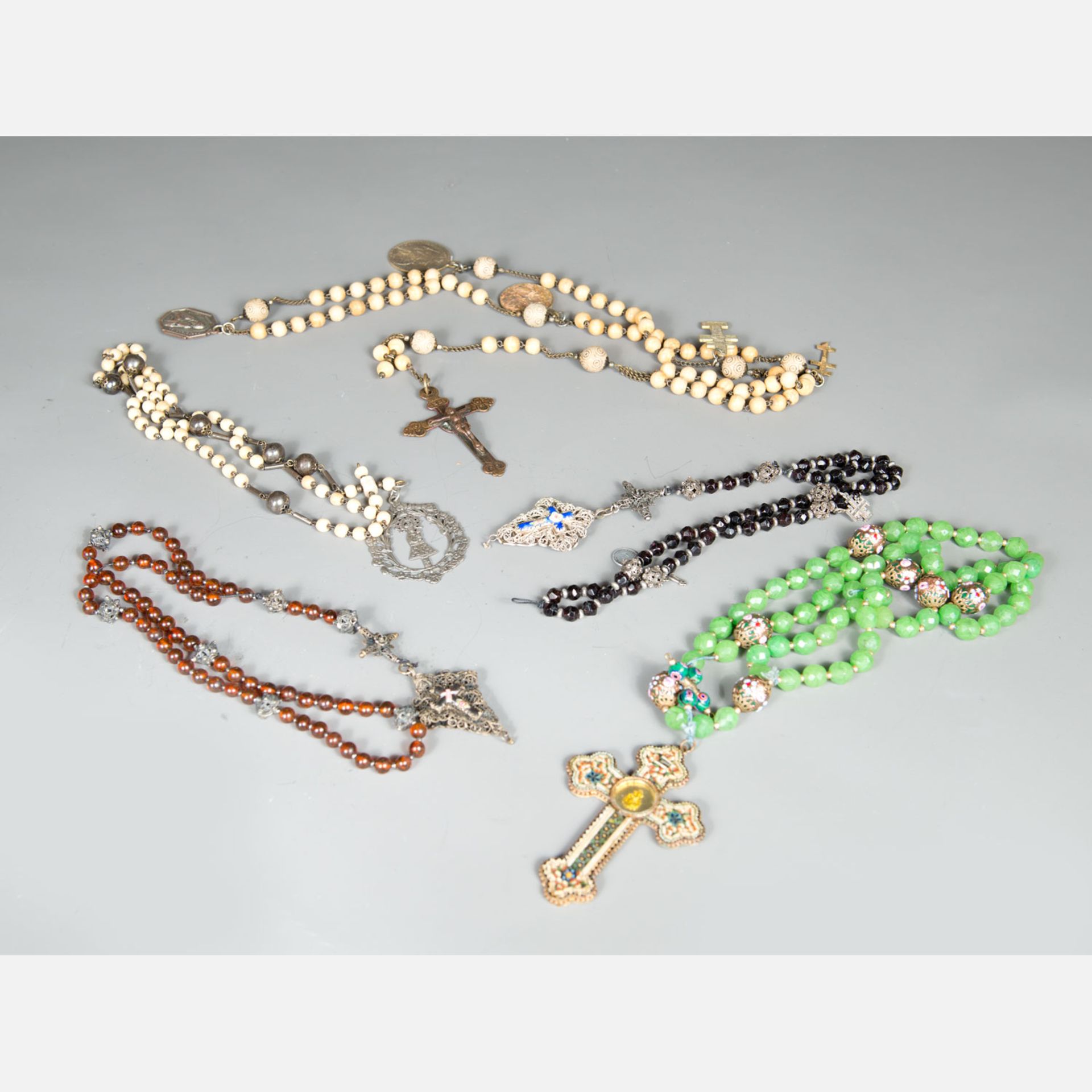 Lot of 5 rosaries 