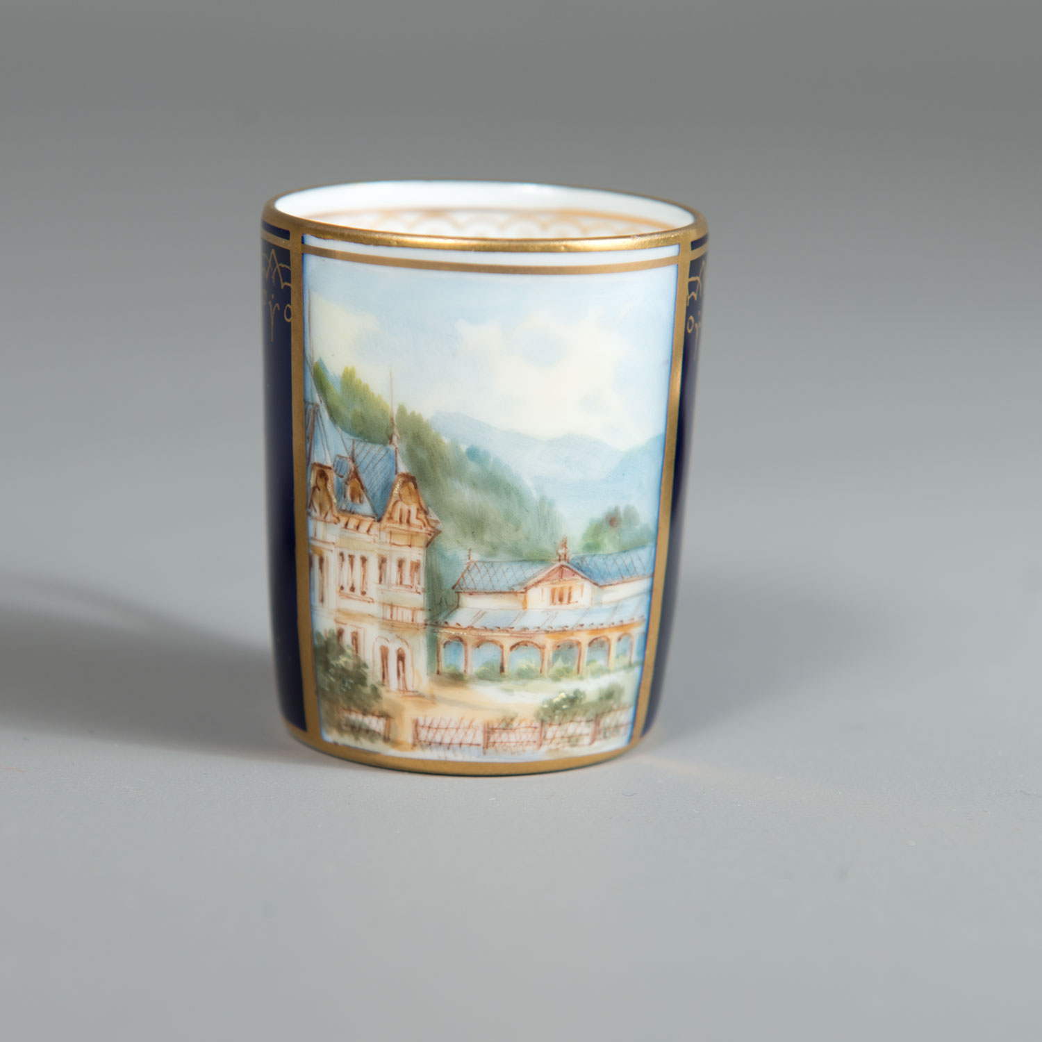 Two Vienna porcelain cups - Image 3 of 4