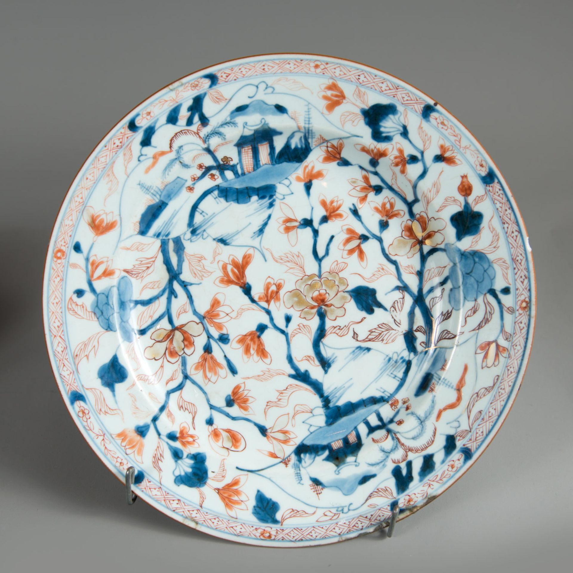 Pair of Imari dishes - Bild 3 aus 3