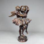 Ballerinas bronze group