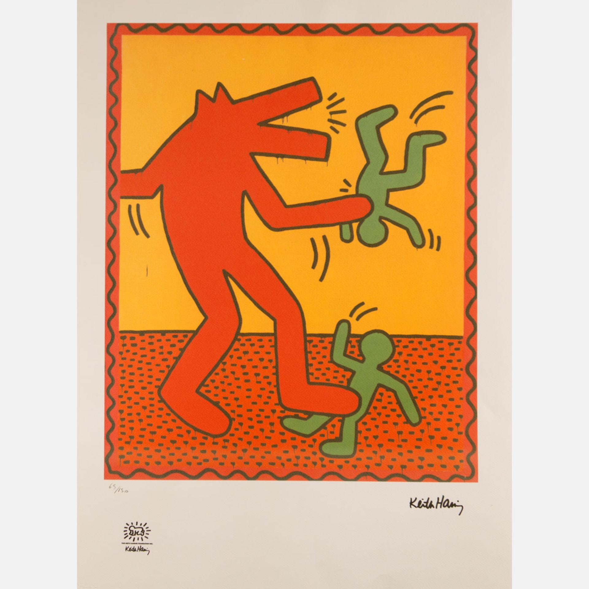 Keith Haring (1958-1990)- Graphic