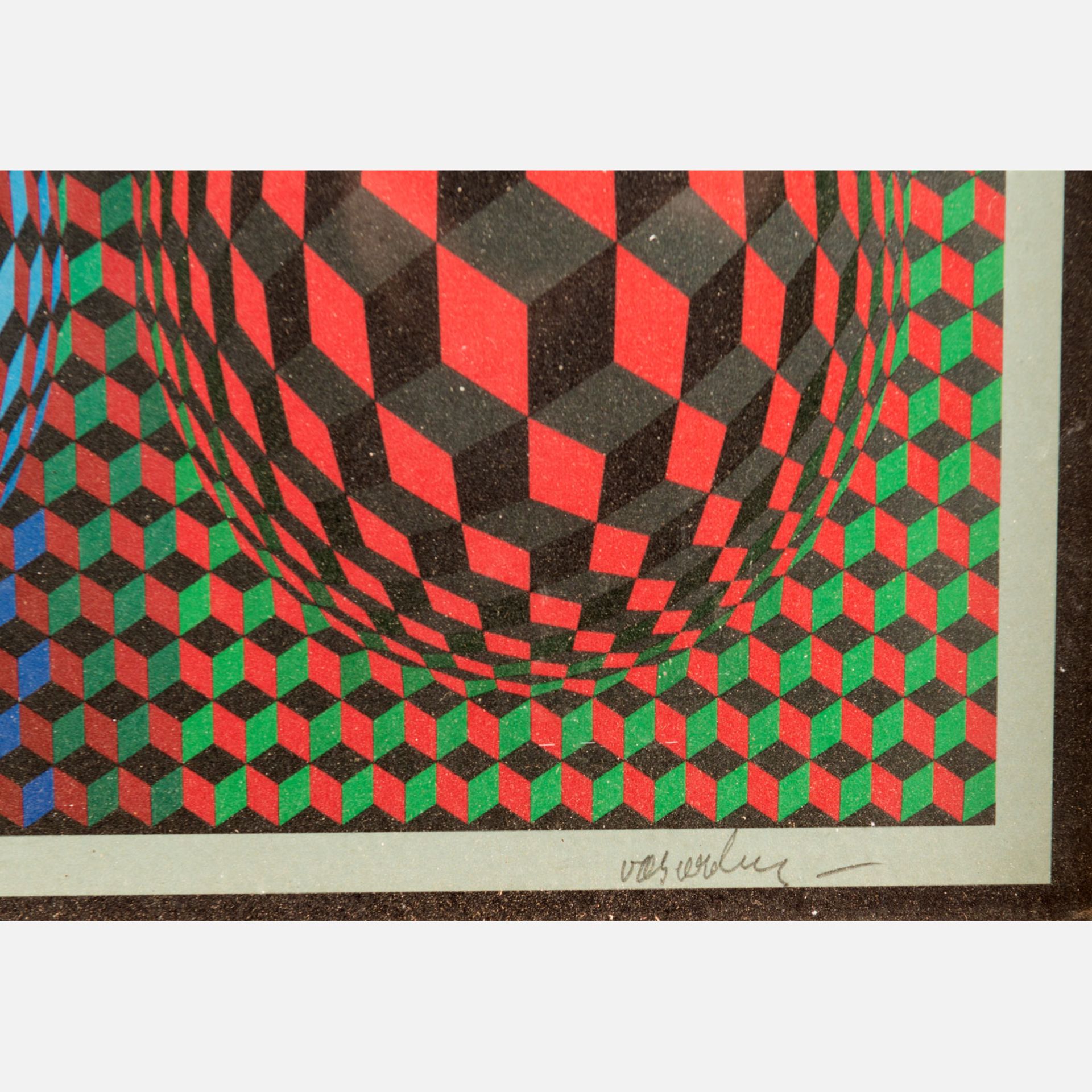 Victor Vasarely (1906-1997)- Graphic - Image 3 of 3
