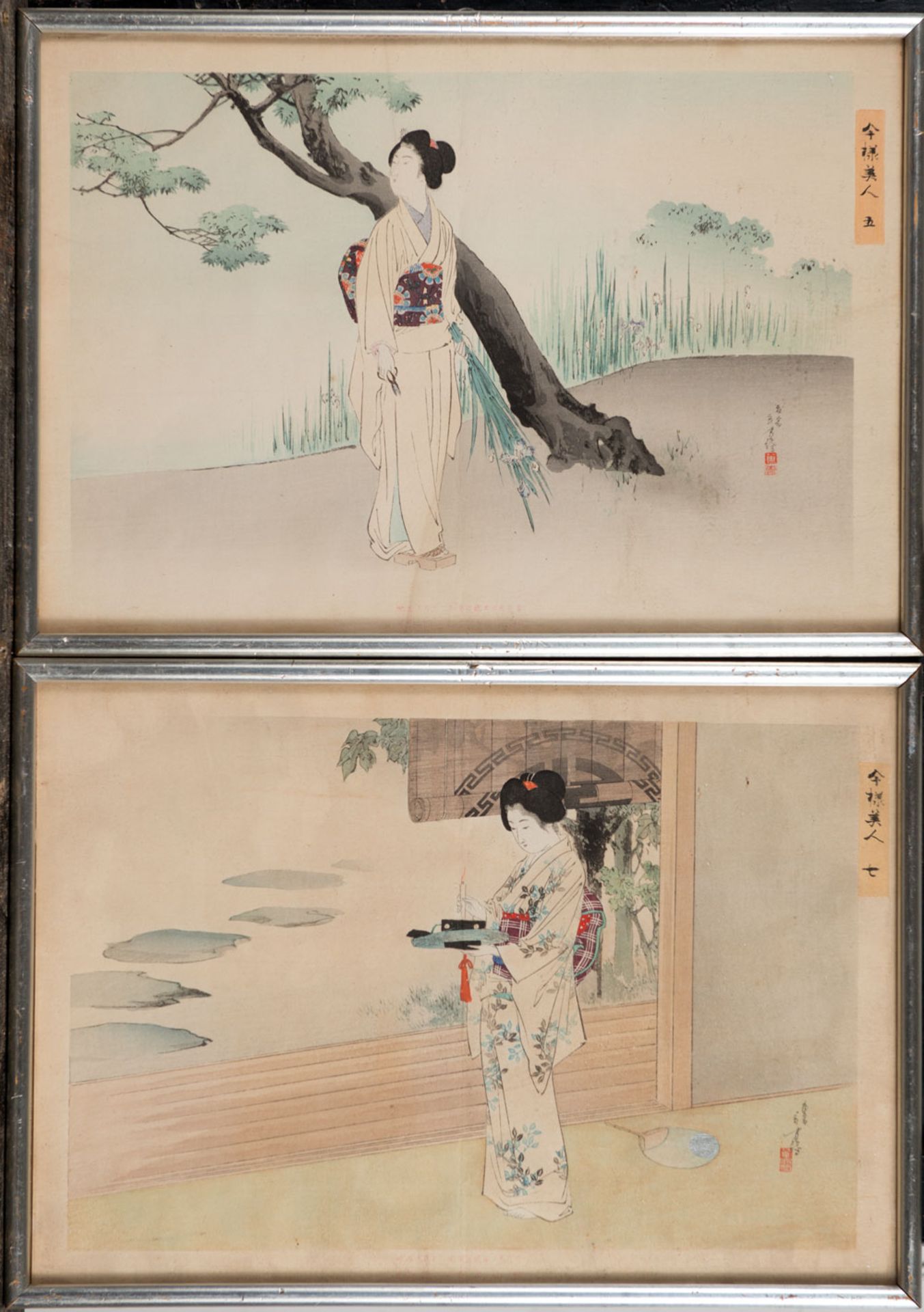 Four Japanese graphics - Image 3 of 3