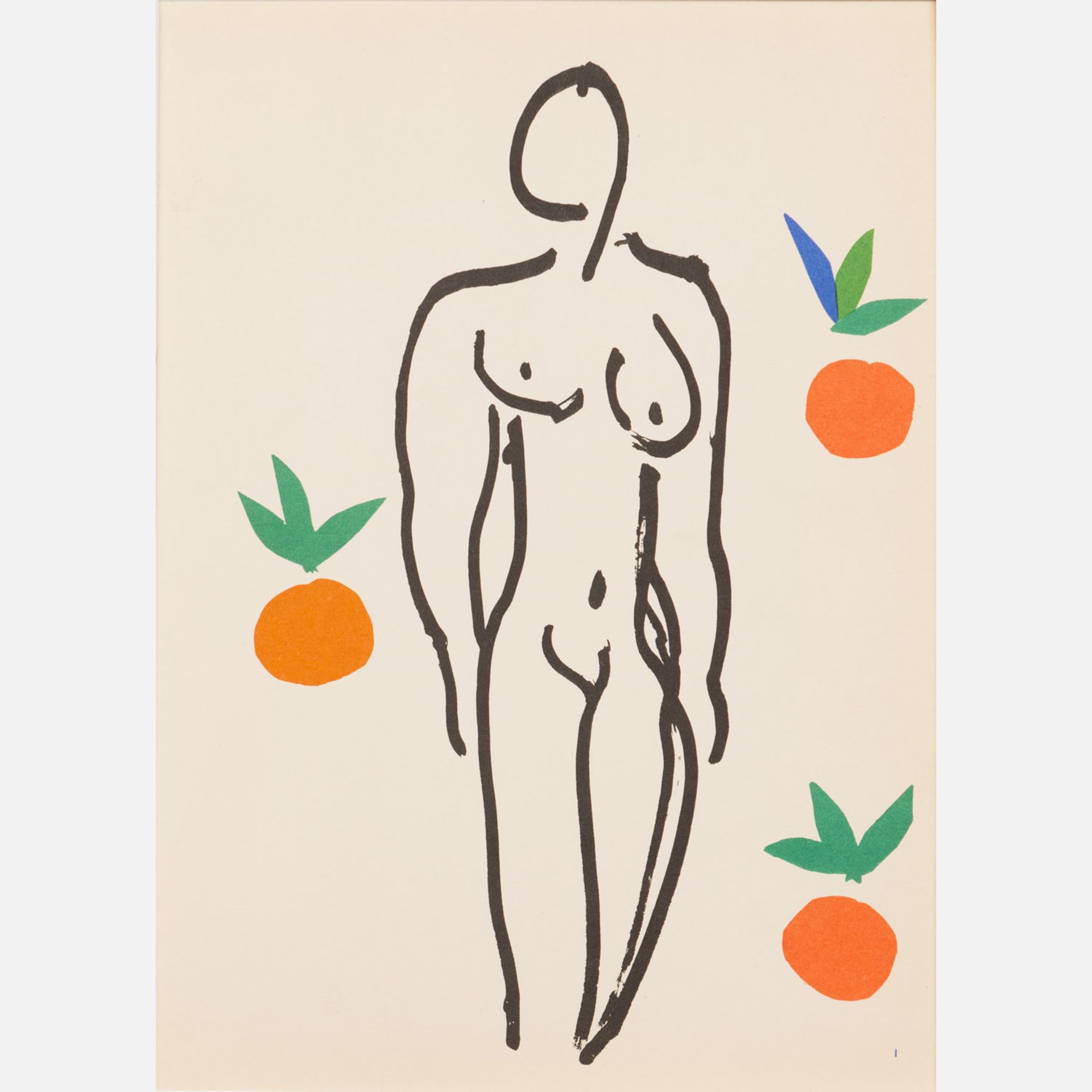 Henry Matisse (1869-1954)-graphic - Image 2 of 2