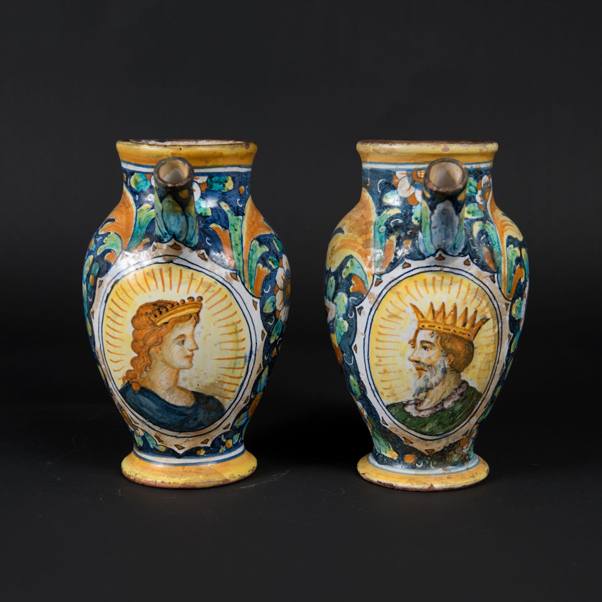 Two Venetian Pharmacy Jugs