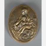 Baroque bronze plaquette