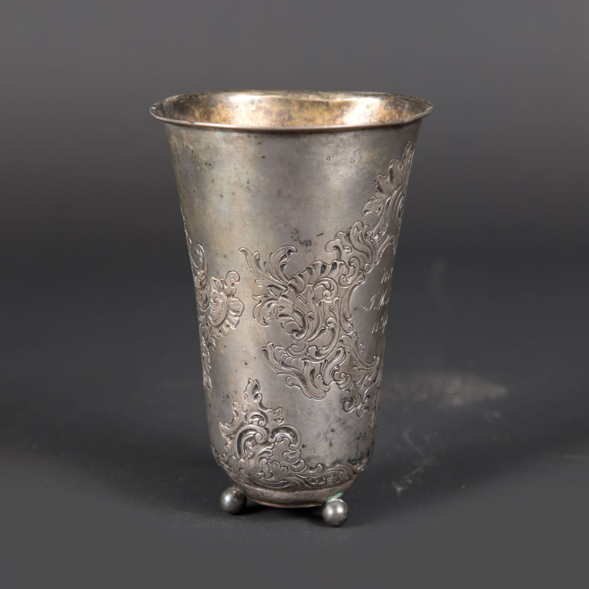 Vienna silver beaker - Image 2 of 3