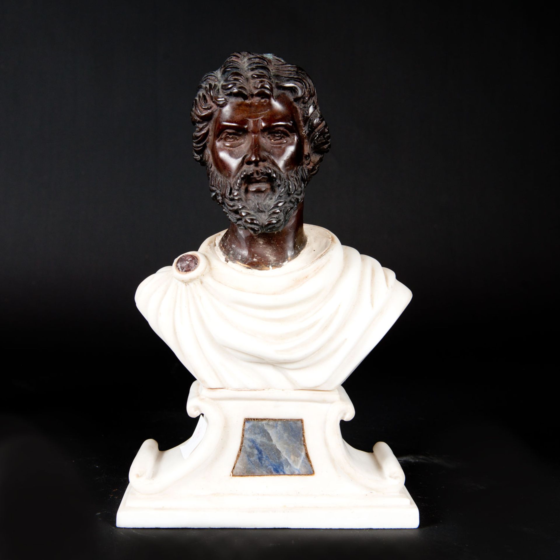 Pair of Emperror busts - Image 3 of 3