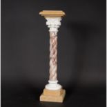 Pair of marble columns