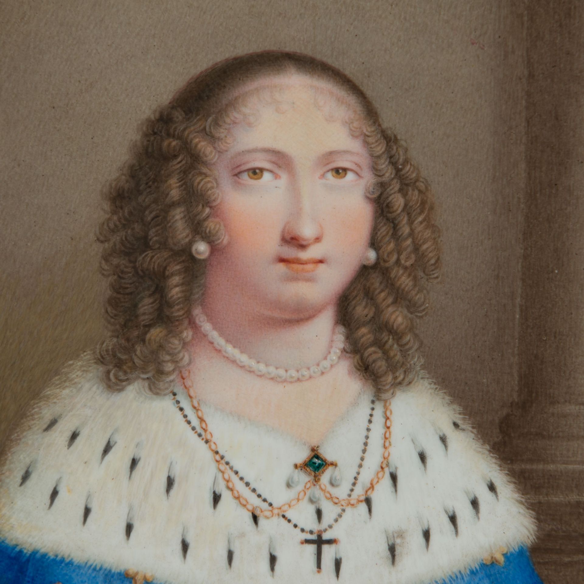 Queen Marie-Therese of Austria, France and Spain (1638-1683) - Image 2 of 2