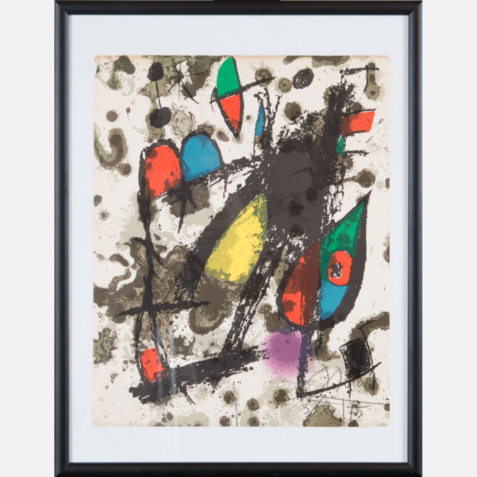 Joan Miro (1893-1983)-graphic - Image 2 of 3
