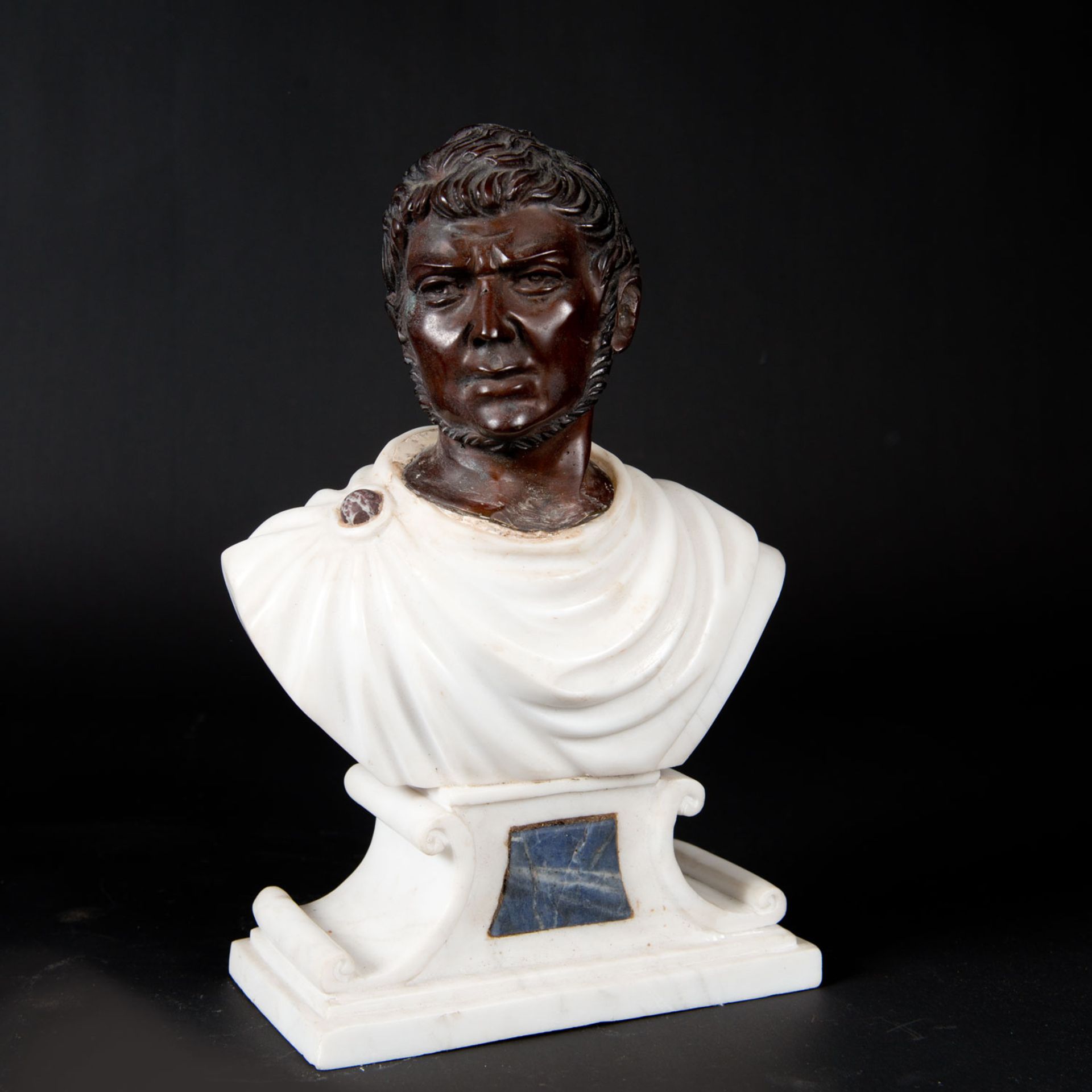 Pair of Emperror busts - Image 2 of 3