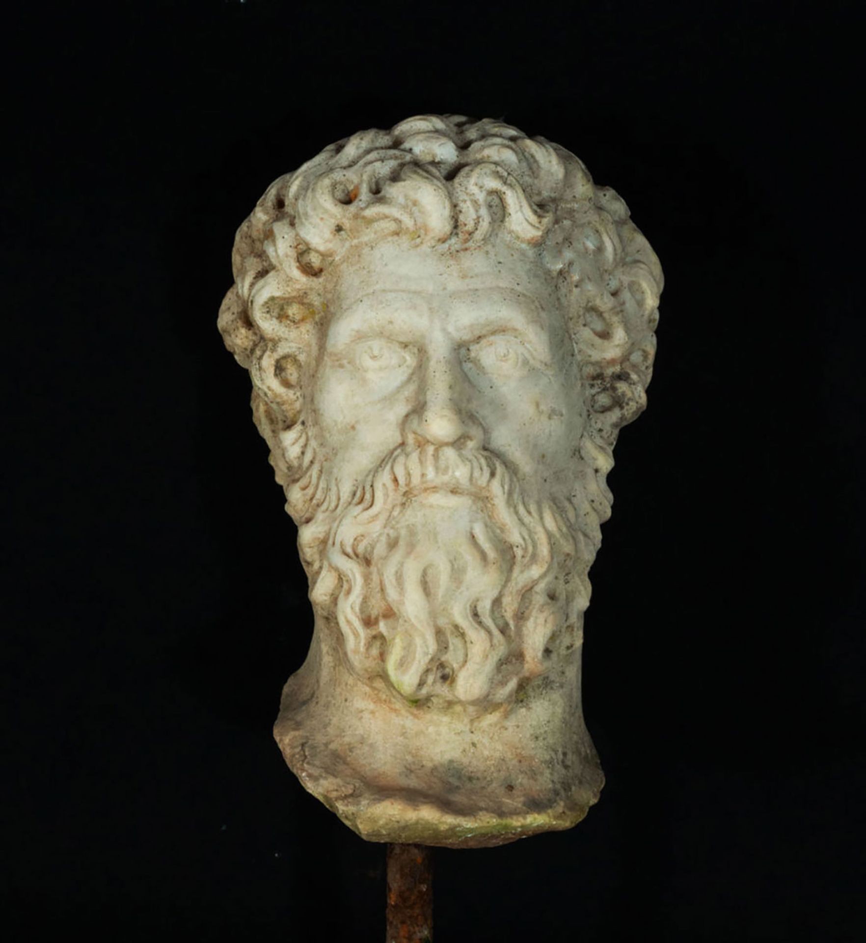 Roman Male Marble Head