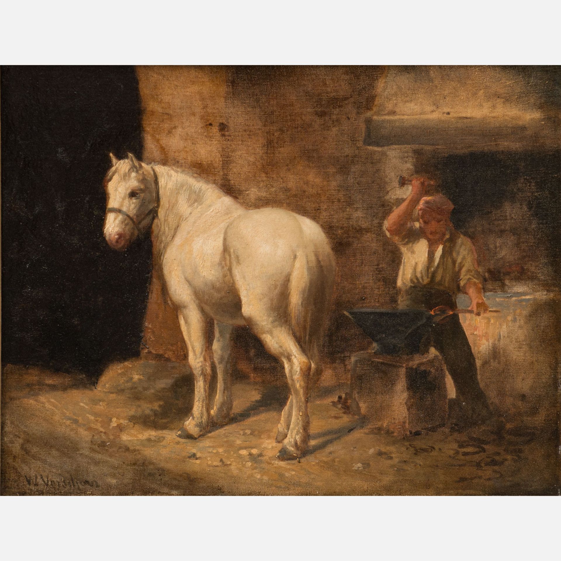 Artist mid of 19.century - Image 2 of 3