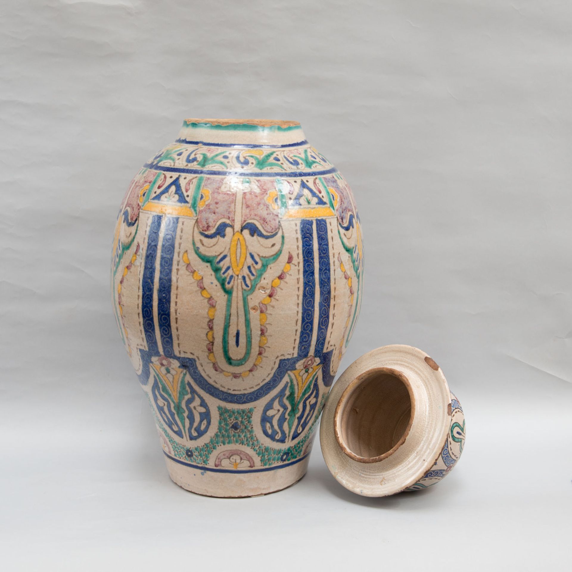 Large Maroccain Vase - Image 3 of 3