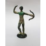 Ancient bronze sculpture