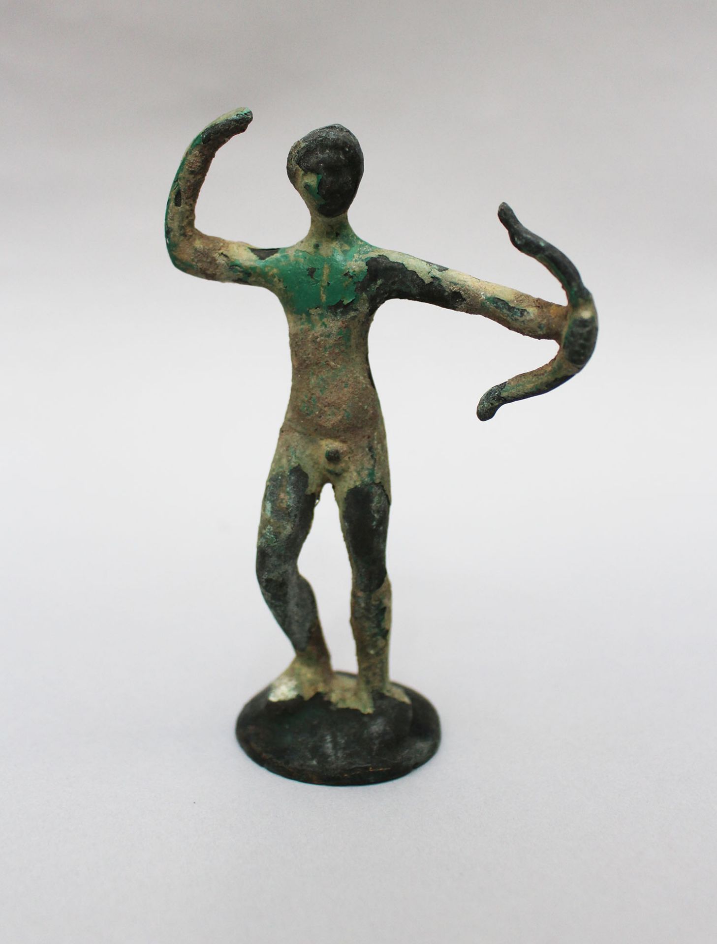 Ancient bronze sculpture