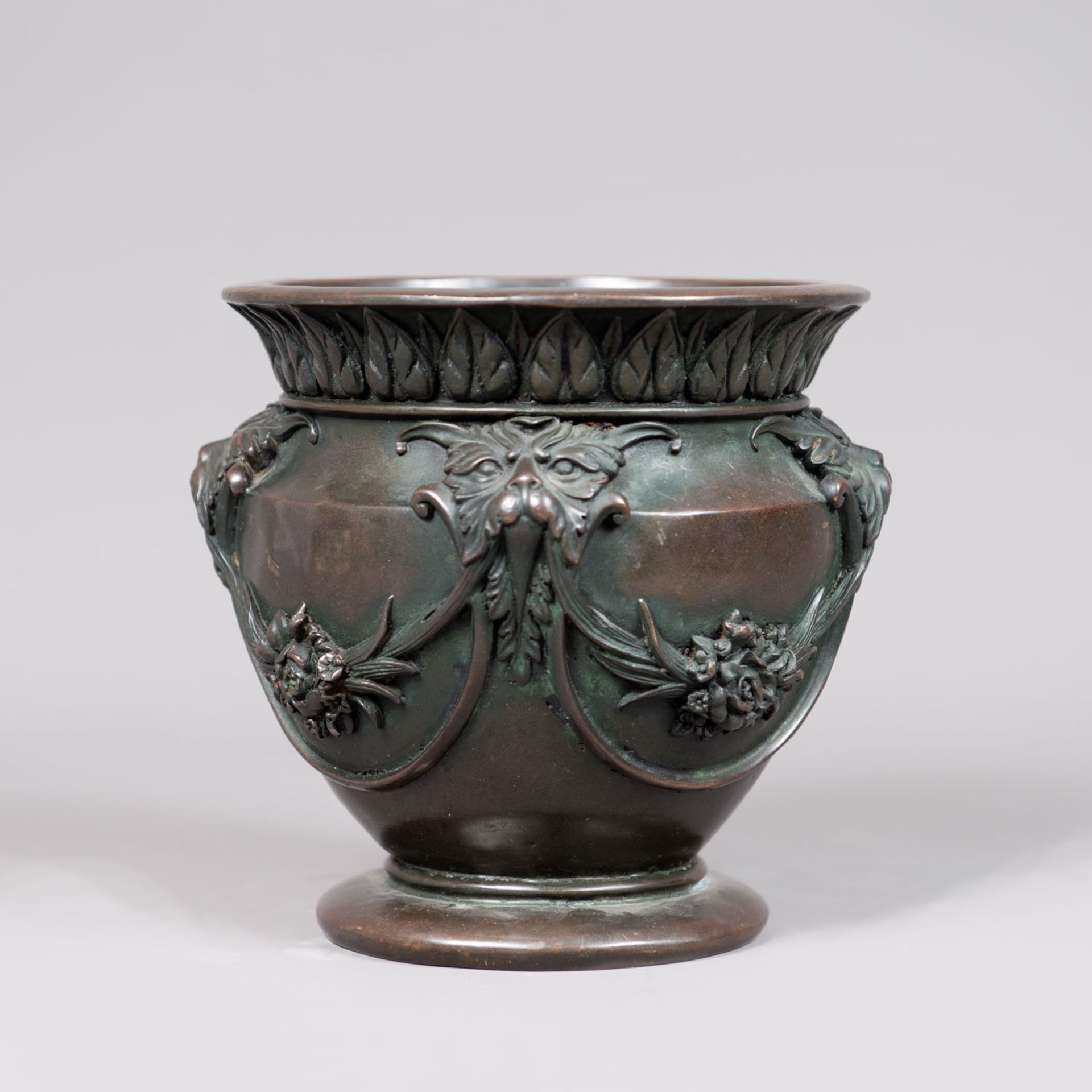 Classical urn vase