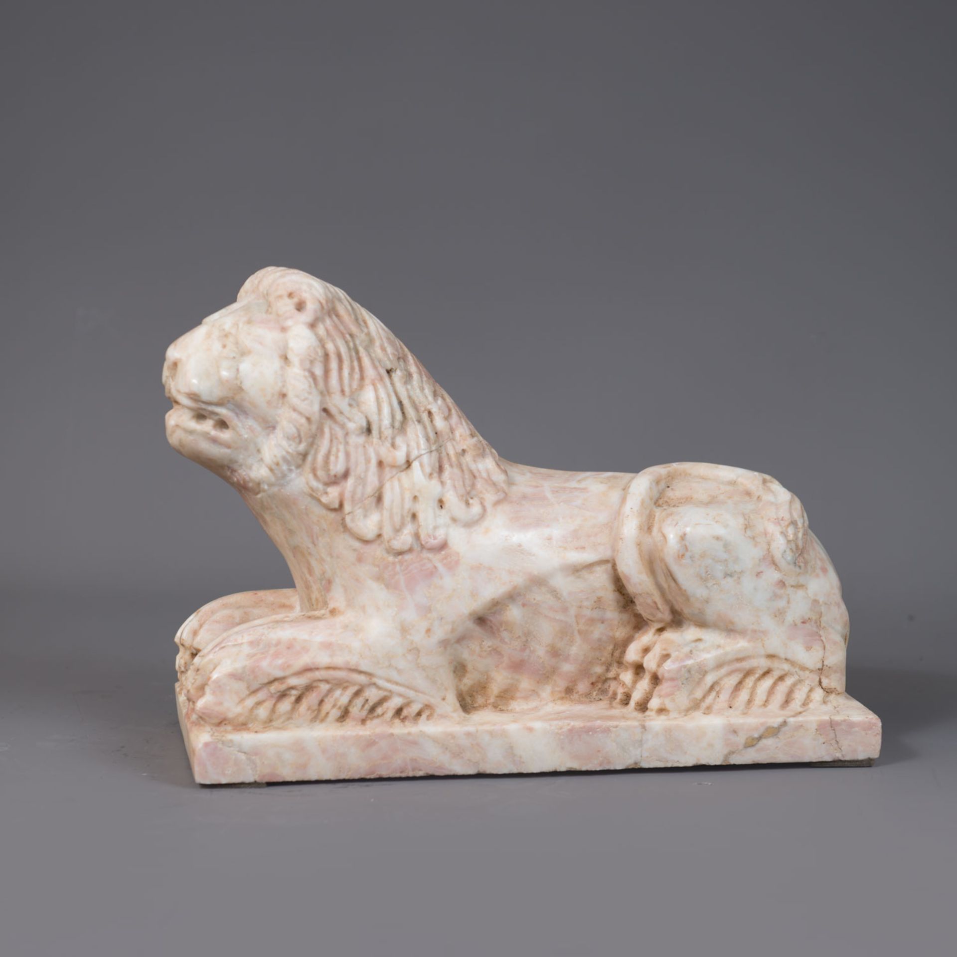 Pair of romanesque Lions - Image 2 of 3