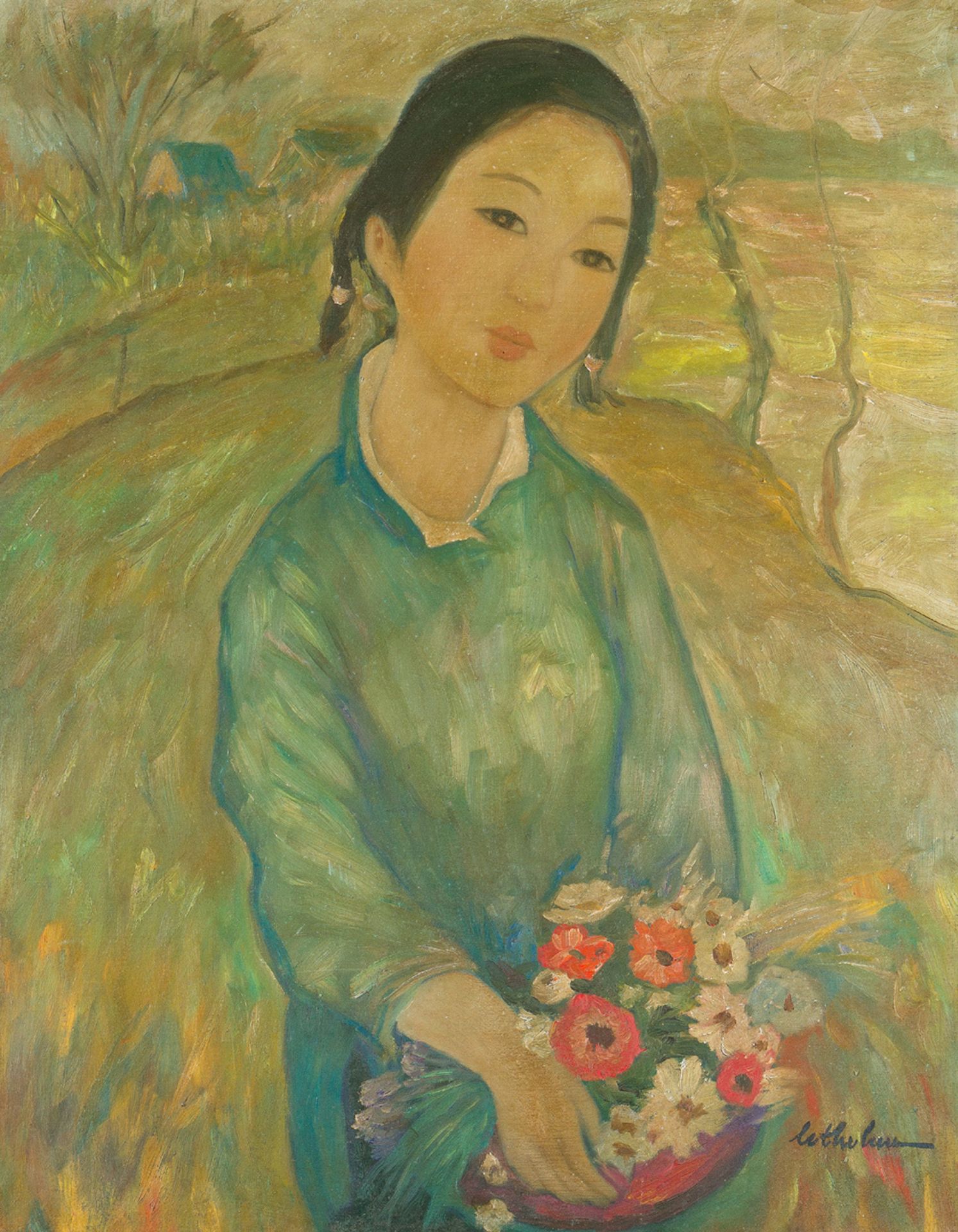 Le Thi Luu (1911-1988)-attributed - Image 2 of 3