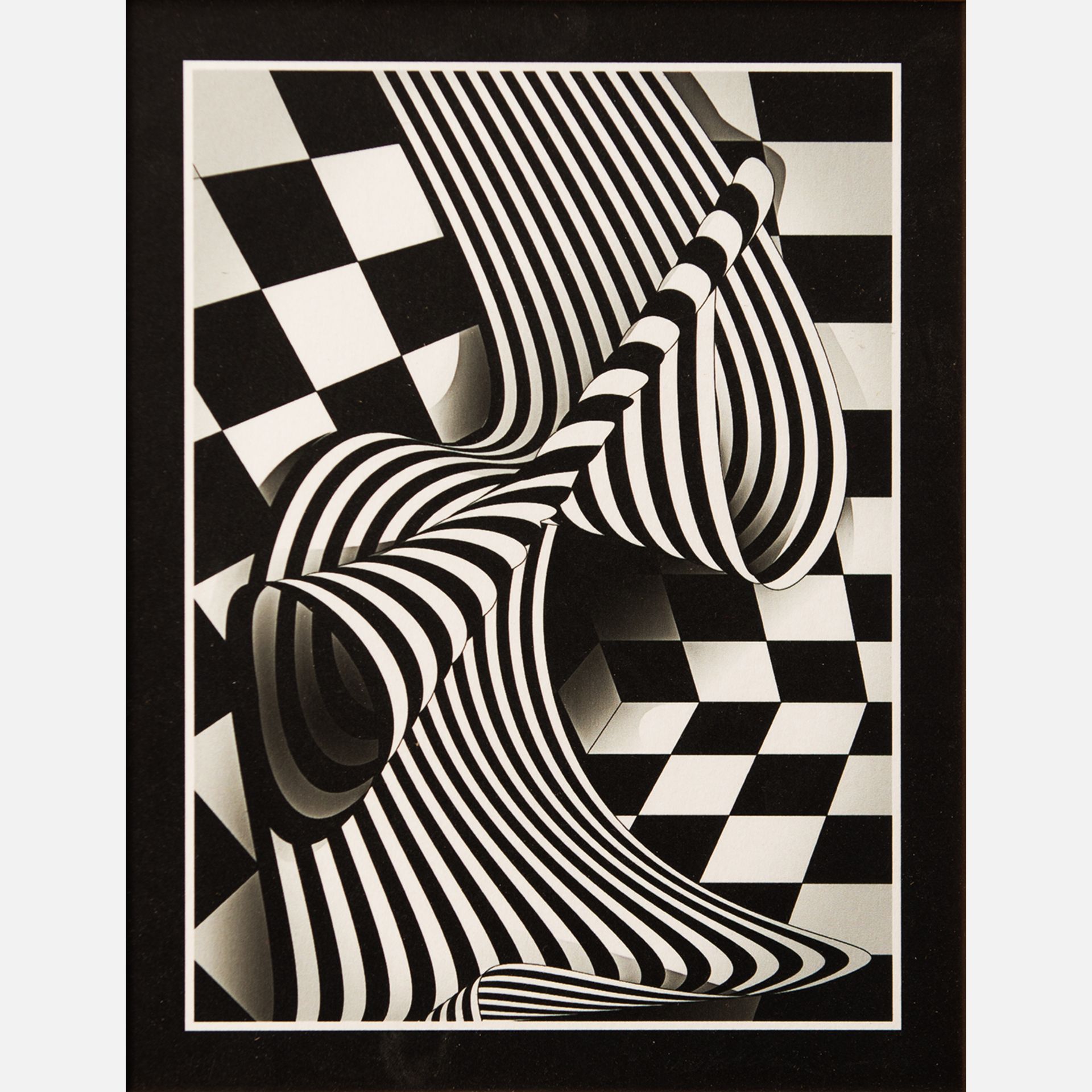 Victor Vasarely (1906-1997) – graphic - Image 2 of 3