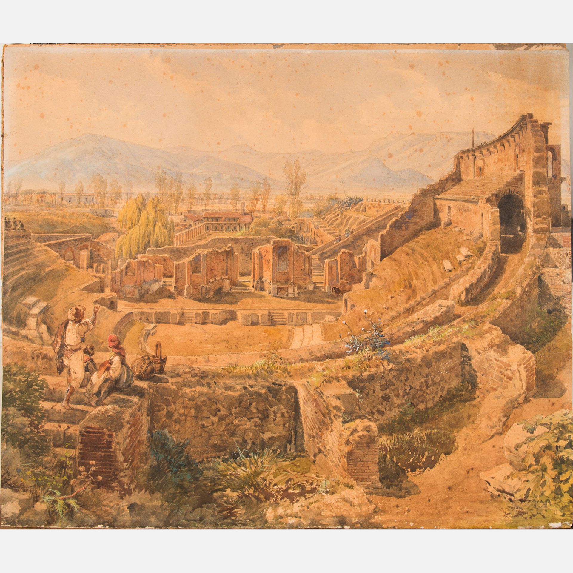 French Artist working in Italy around 1830