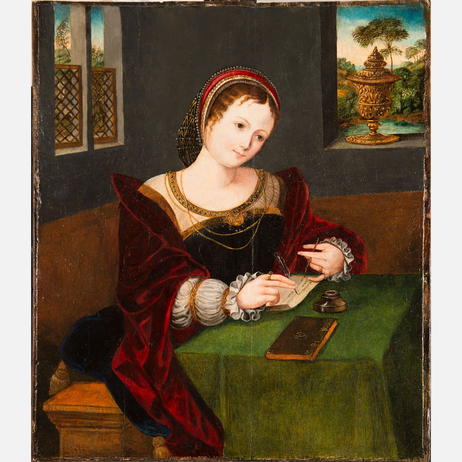 Master of the Female Half Lenght- (1525ed (1525-1550 – attributed active)