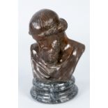 Bronze Bust of a Greek Philosopher