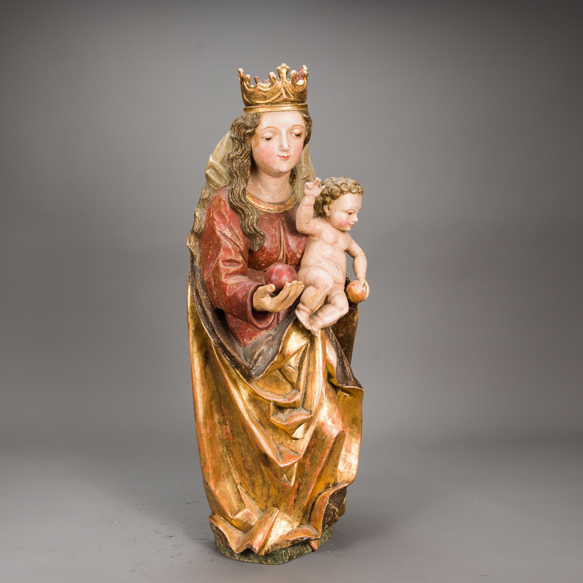 Late gothic Madonna - Image 2 of 3