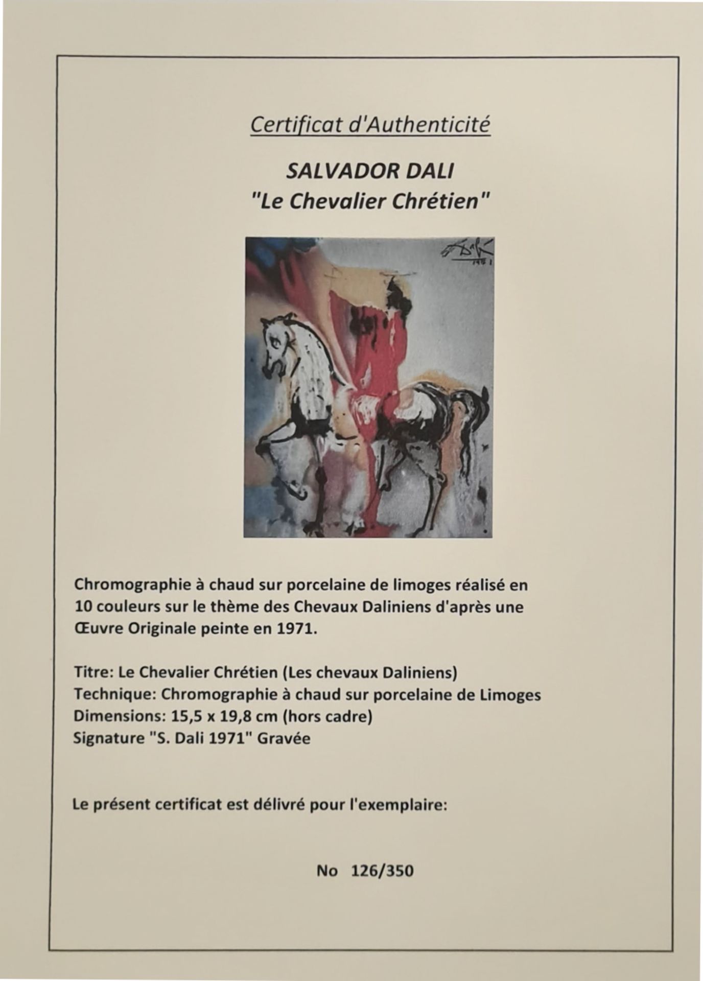 Salvador Dali (1904 - 1989) - Image 10 of 10