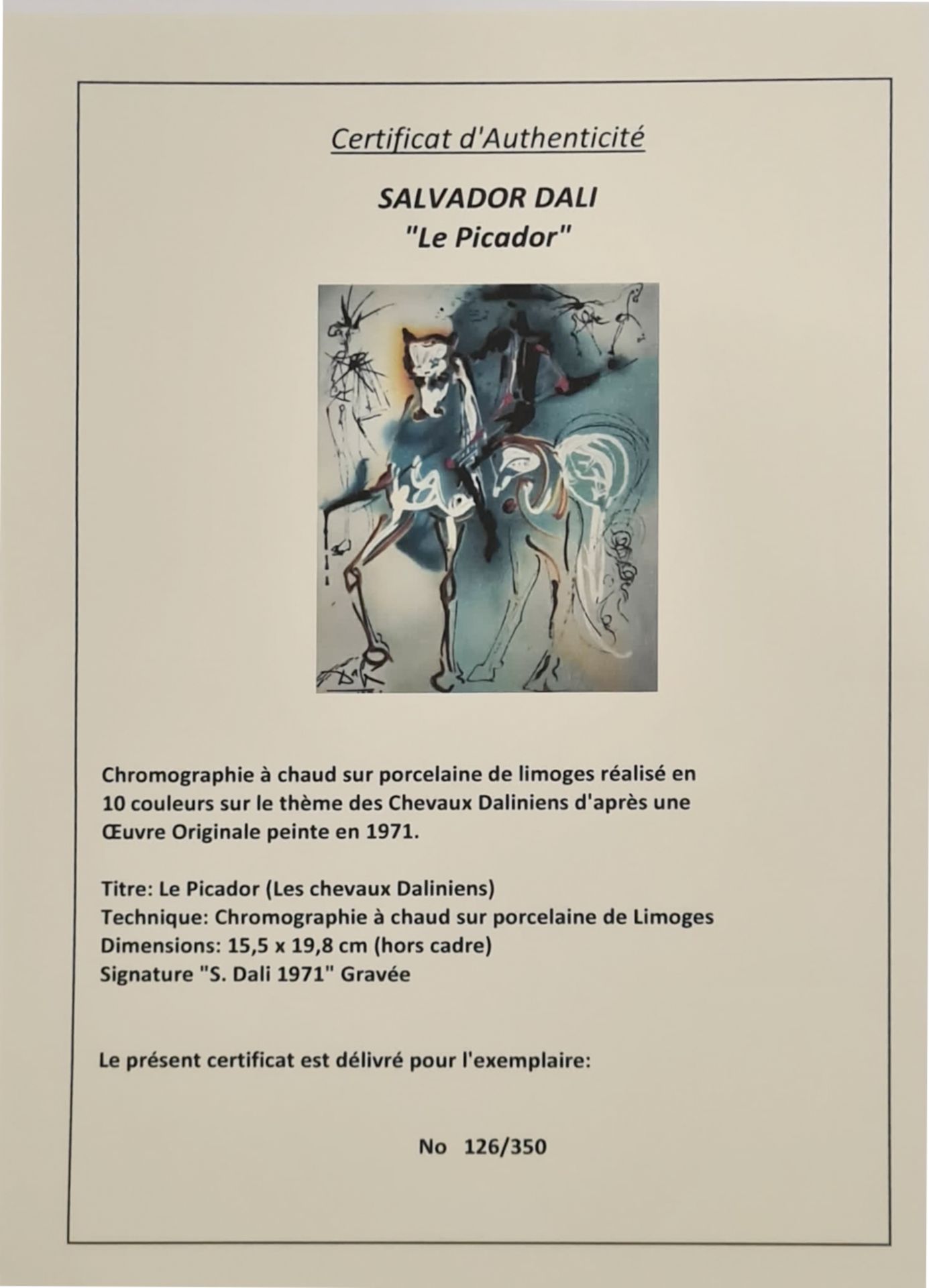 Salvador Dali (1904 - 1989) - Image 9 of 10