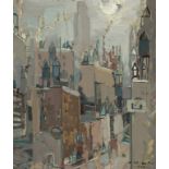 Gray New York by Fridrihs Milts (1906-1993)