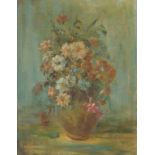 Flowers in a vase by Janis Cielavs (1890-1968)