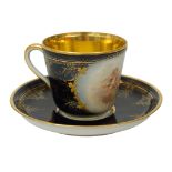 Kornilov Porcelain cup with saucer