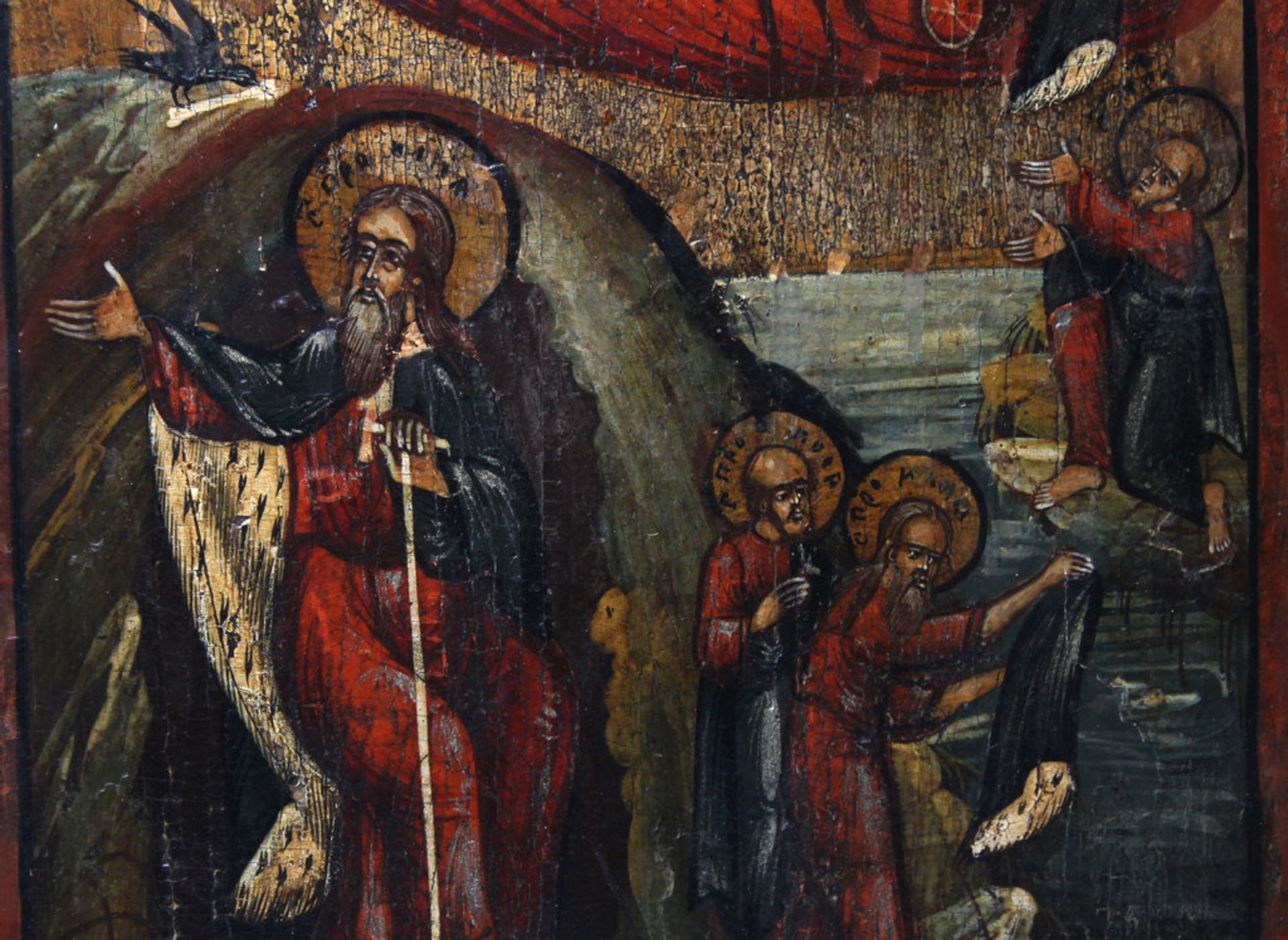 Orthodox icon "Resurrection of the Prophet Ilya" - Image 2 of 5
