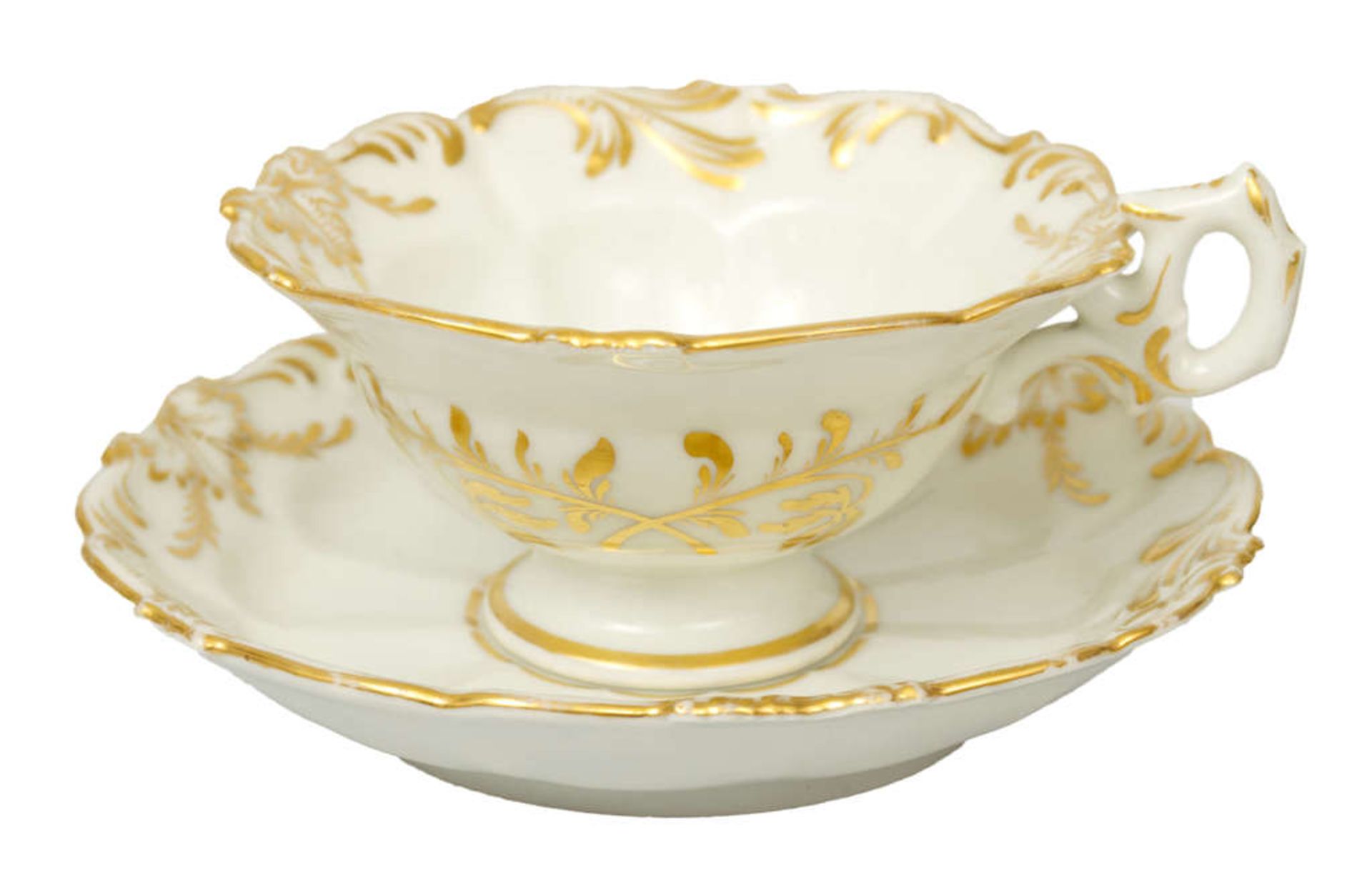 Kornilov Porcelain teacup with saucer 