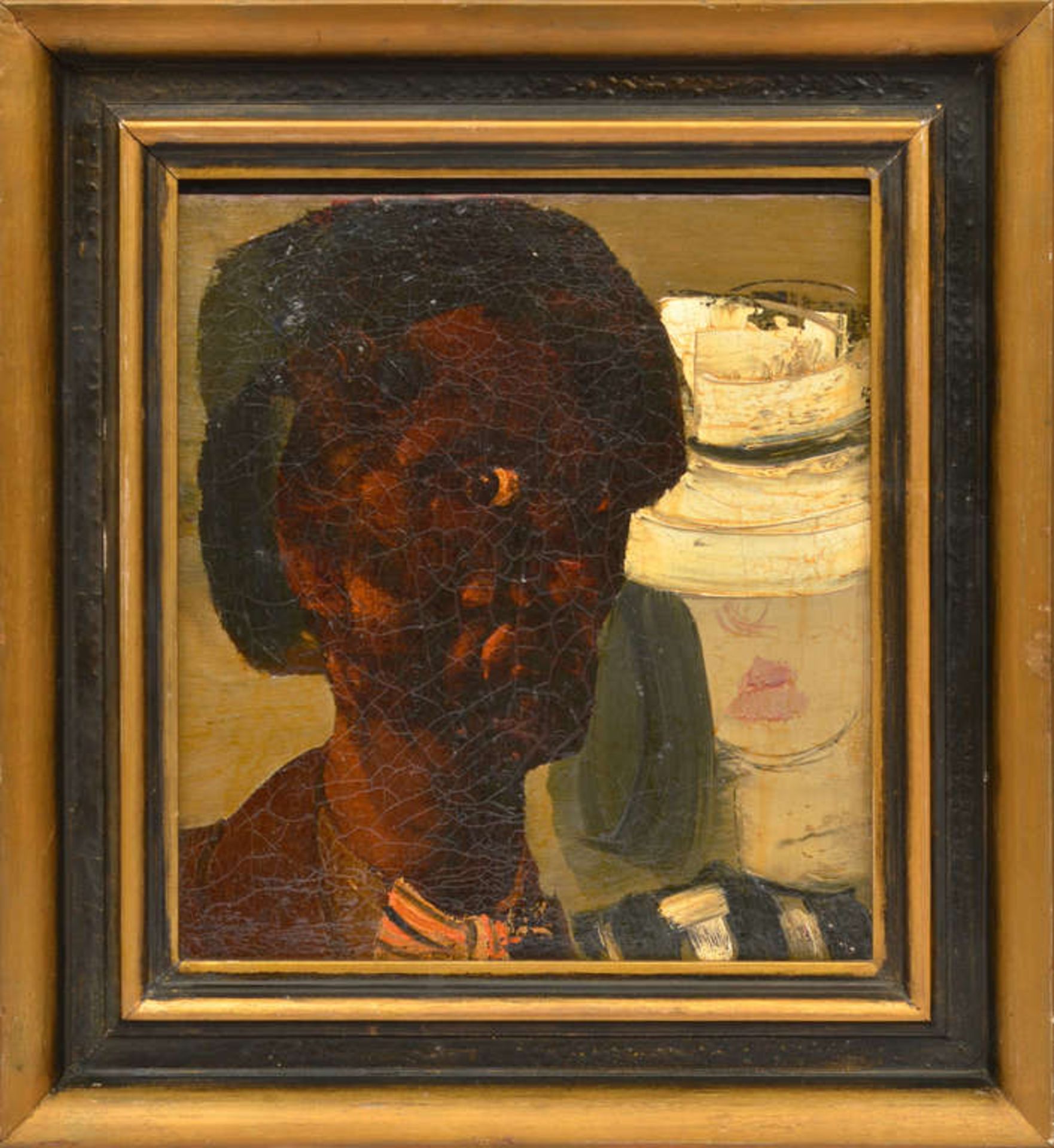 Self-portrait by Janis Pauluks (1906-1984)