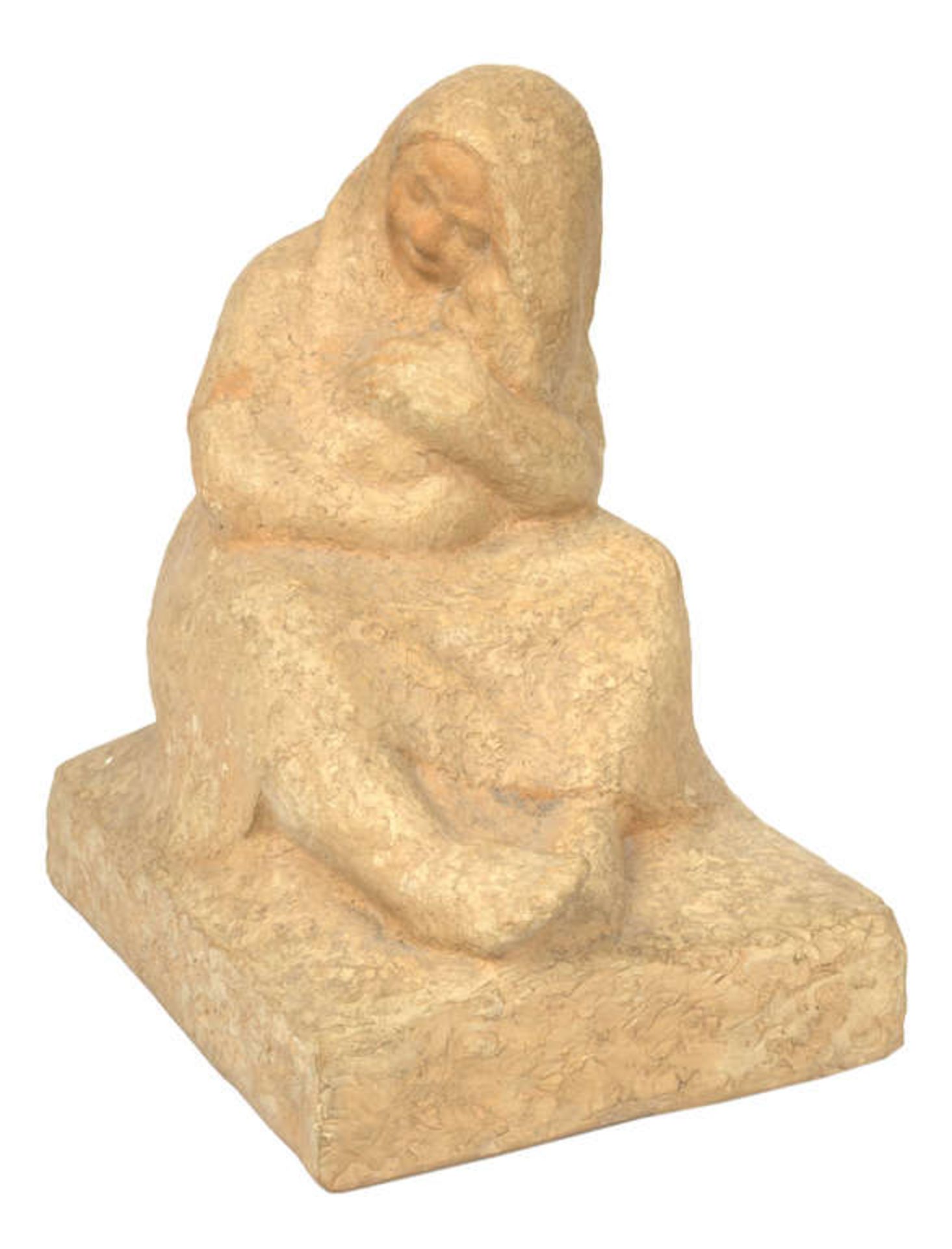 Ceramic figure ''Motherhood'' by J.Grauds