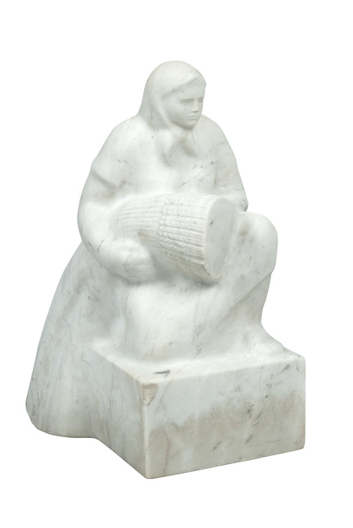 Marble sculpture by Alvine Veinbaha (1923-2011)