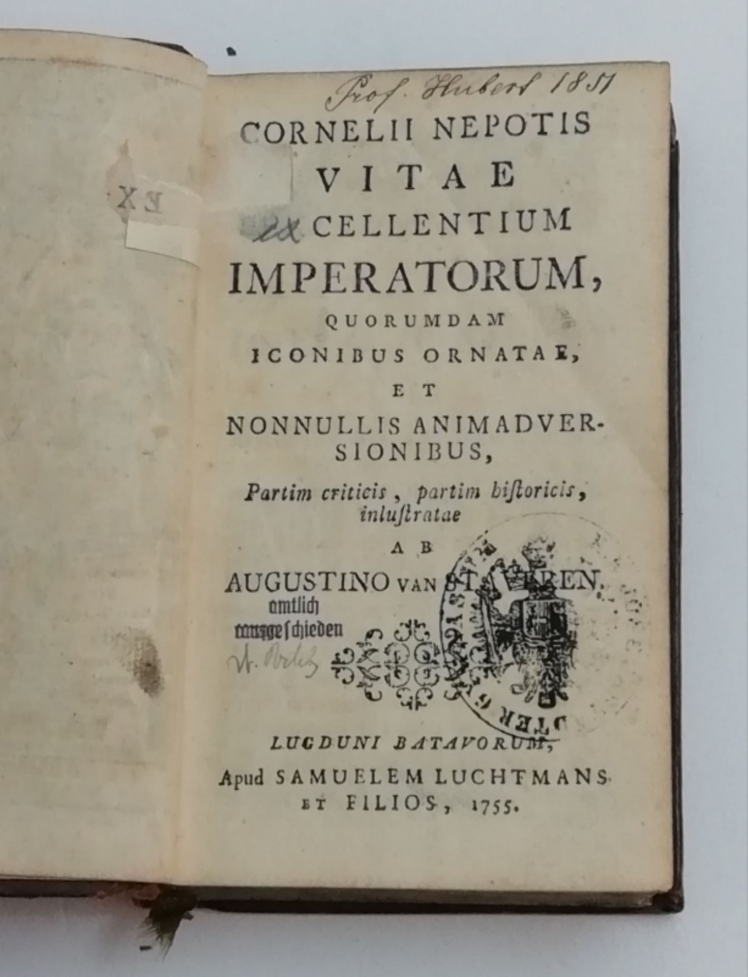 Cornelii Nepotis Vitae excellentium imperatorum - Bild 3 aus 3