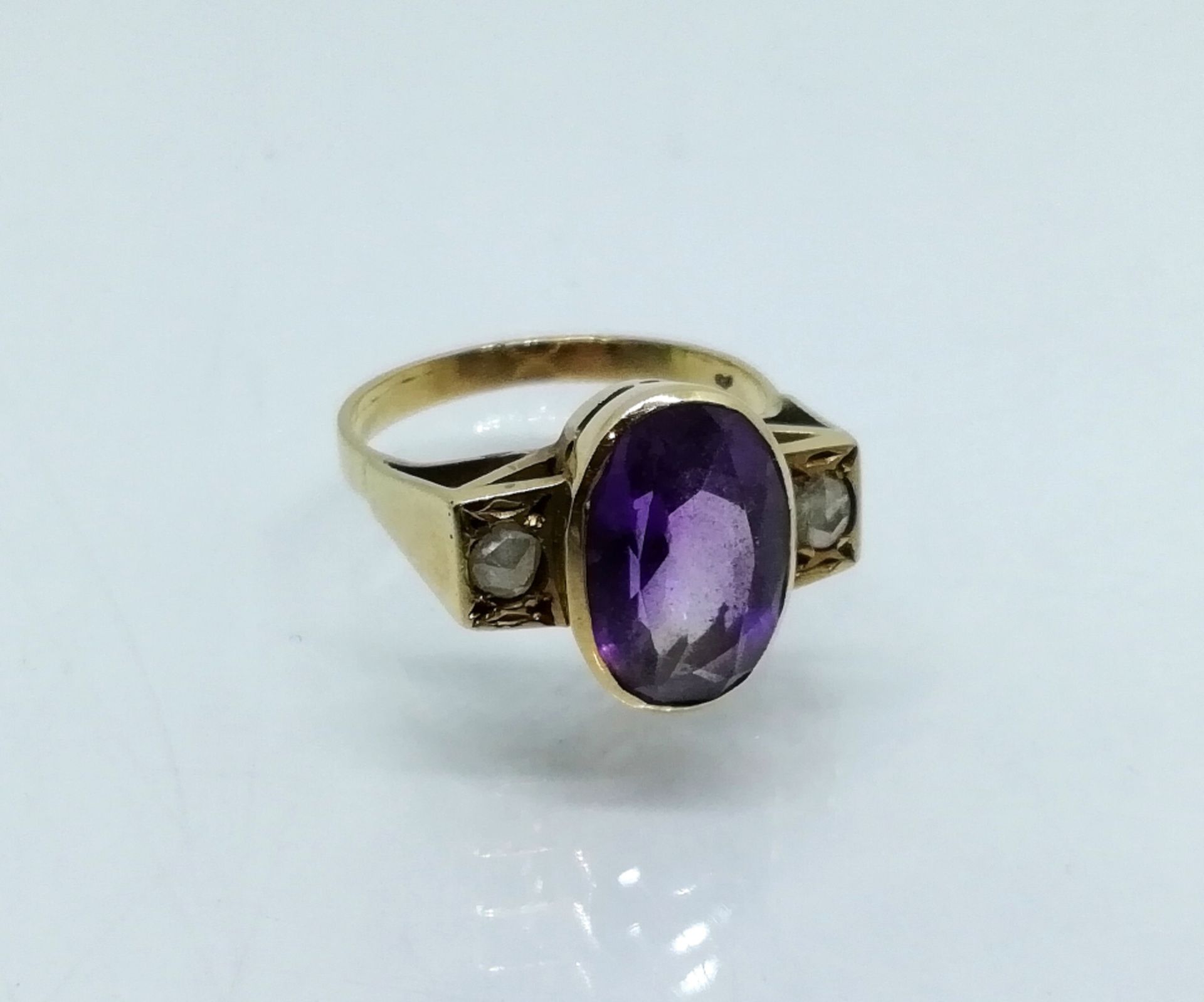 Amethyst  Damenring