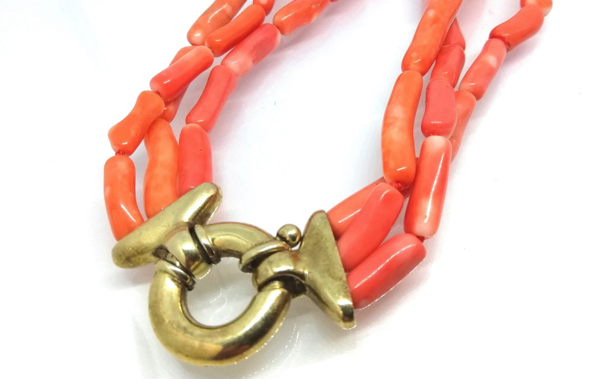 Korallen-Halskette