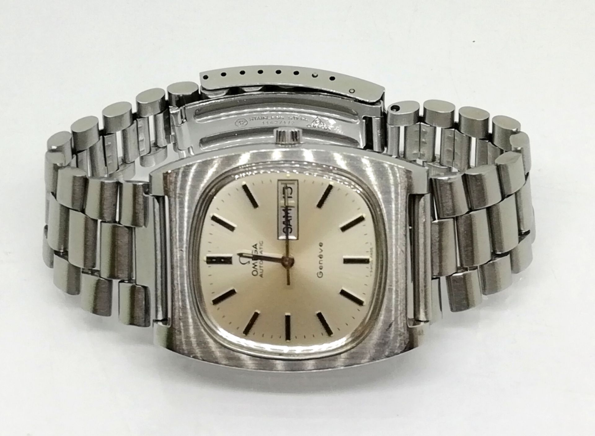 OMEGA GENEVE, Herrenarmbanduhr, um 1973