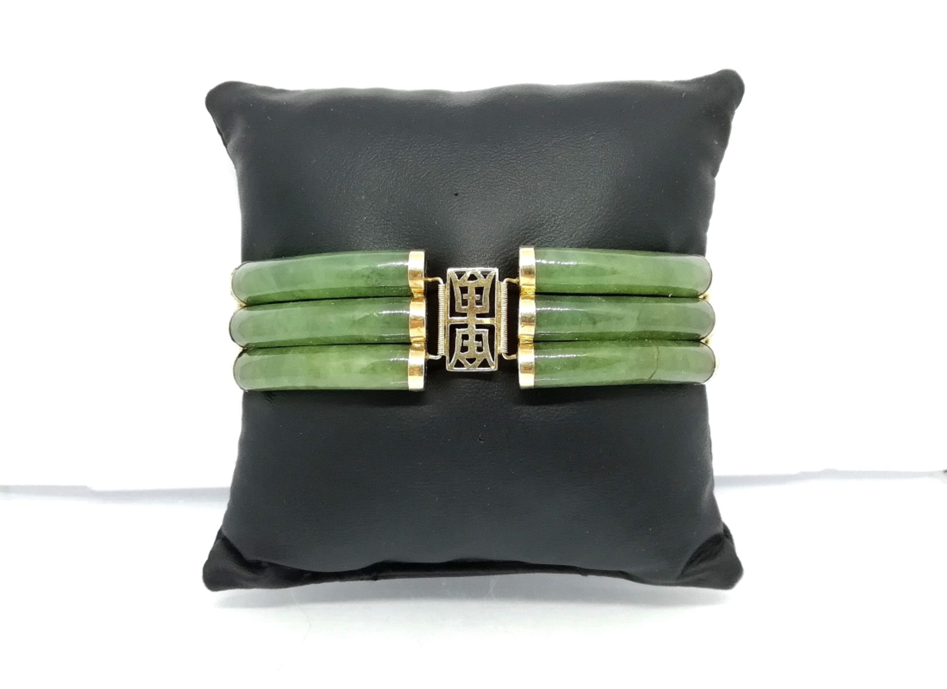 Jade-Damenarmband