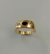 Saphir Brillant Ring