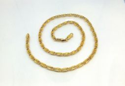 Halskette, Irrgangmuster