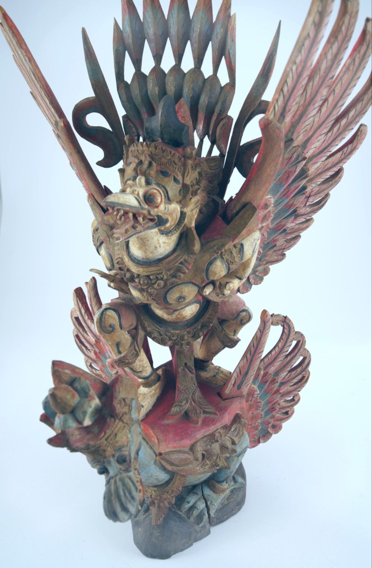 Göttervogel Garuda, Anfang 20.Jh., - Bild 2 aus 3