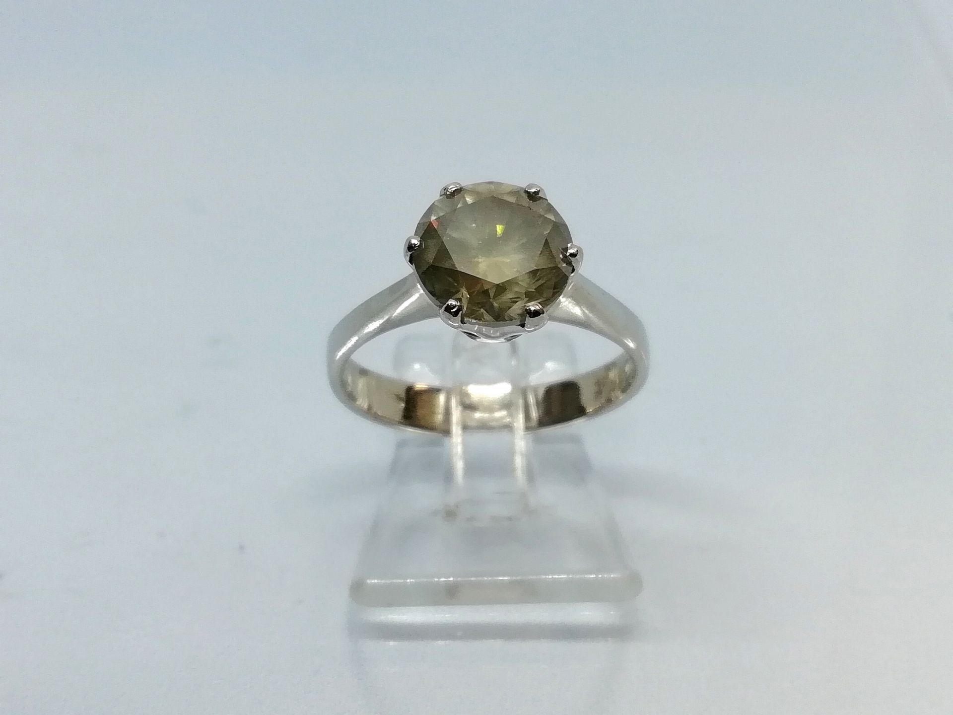 Solitärring, Brillant ca.2ct.,