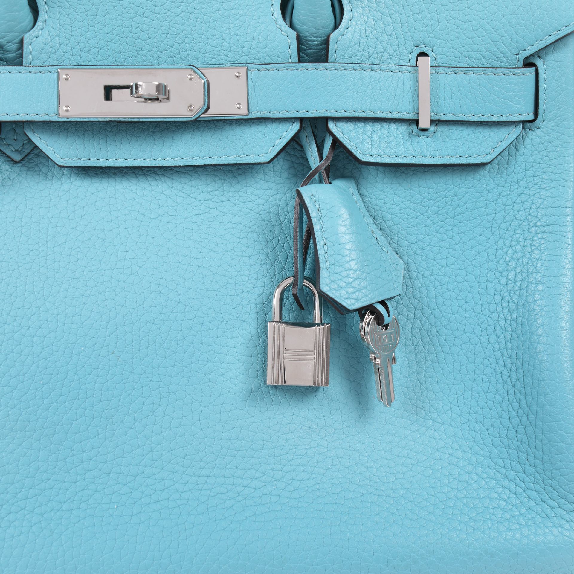 Hermès handbag, Birkin 30, Togo leather, Bleu du Nord colour - Image 2 of 9